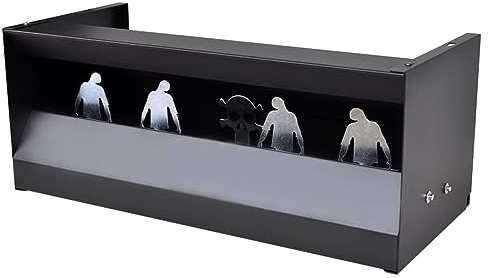 Magnetischer Scheibenkasten 4 + 1 Ziele im Zombie-Design, JUNZAI Schießstände, Shooting Target Airsoft, Shooting Target, Airsoft Zielscheiben,