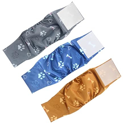 Adjustable Washable Pet Diaper Pantie for Small Animals Soft Polyester Fabric Leakproof Design Home Travel Essential Breathable Pet Diaper Liner