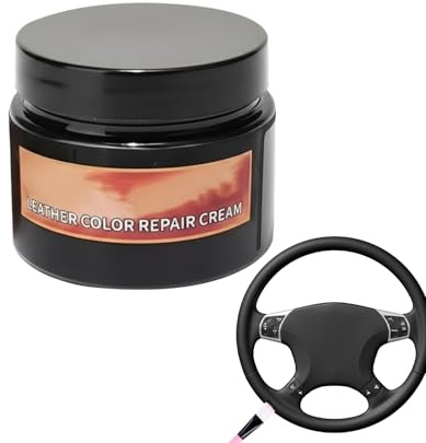 Restauratore del volante 'auto - Pasta per riparazioni interne, composto per il restauro di automobili, trattamento durevole del volante | Ripristino rivestimento sedile cruscotto console centrale