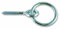Chapuis 44557Z Augbolzen mit Ring und Gewinde - Verzinkter Stahl - M7 - Innendurchmesser 50 mm - Länge 50 mm