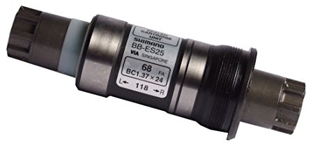 SHIMANO 2092872500 Kompaktinnenlager, schwarz, 113 mm