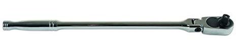 Laser 6395 Flexi-Head/Extra Long Ratchet, 1/2-inch Dia