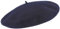 Elosegui Original spanische Baskenmütze Barett Made IN Spain 100% Merino-Wolle mit 13‘‘ breitem Teller Blau