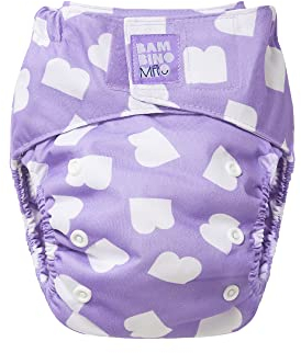 Bambino Mio, revolutionäre wiederverwendbare Windel - Nachhaltige, waschbare, chemiefreie Öko-Stoffwindel für Neugeborene bis ins Kleinkindalter - Bäm