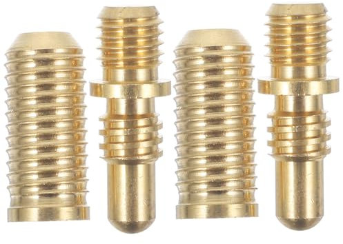 JOINPAYA 2sätze Kupferschrauben Für Billardqueue-verbindungen Verbindungsschrauben Für Billardqueues Reparaturteile Für Verlängerungsverbindungen Für Beschläge Für Schrauben Für