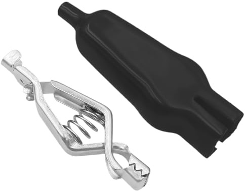 Clip a elettriche, 10 pezzi, 75 mm, clip a molla con copertura isolata, attrezzatura di connessione elettrica resistente, morsetti di ricarica della batteria per elettricisti domestici