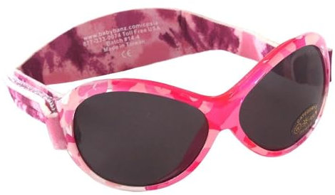 Banz 00245 Sonnenbrille Retro Baby mit elastischem Neoprenband, für Kopfumfang 40-52 cm (circa bis 2 jahre), UV400, rosa