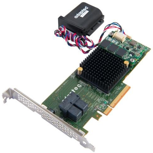 Adaptec 7805Q – RAID controller (SAS, SATA, PCI Express x8, Half-Heigh