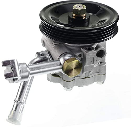 Frankberg Power Steering Pump Steering System Hydraulic Pump Compatible with NP300 Navara D40 2.5L 2006-2019 Pathfinder III R51 2.5L 2005-2013 Replace #49110EB700