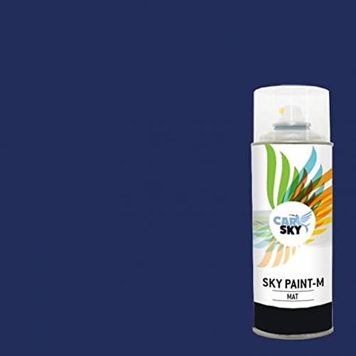 CARSKY Bombe de peinture RAL Bleu Nocturne 5022 finition mat 400ml