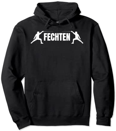 Fencing Fencing Sports Equipment Book Sword Bag Pullover Hoodie