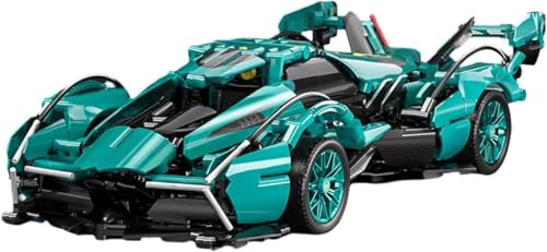 JUCYJULY Technology Sports Car Building Kit, 1280PCS Racing Car Building Block Set, MOC Super Model Building Brick, Vehicle Construction Toys for Adults