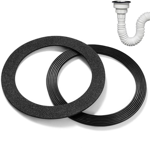 Lyeteung 2 Pezzi 114mm Lavello O Ring Rondella, Rondelle Di Tenuta O Ring Per Lavello, Accessori Lavelli Guarnizione per Lavello Serie, per 114mm Lavello Serie