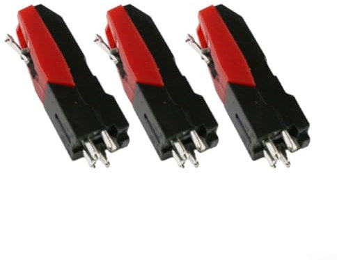 Fabriquées avec précision pour gramophone et phonographe, aiguilles de stylet diamant (3 pièces)