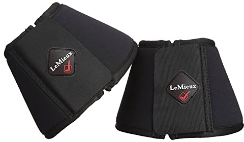 LeMieux 5027286120340 ProSport Soft Shell Pair Hufglocken, Schwarz, L