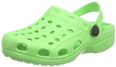 Playshoes EVA Badeschuhe Gartenschuhe 171725, Unisex-Kinder Clogs, Grün (grün 29), 36/37 EU