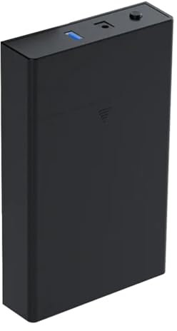 Osmond Caja de disco duro de 3.5 pulgadas y 2.5 pulgadas, USB 3.0, transmisión de alta velocidad, sin herramientas, caja de disco duro móvil