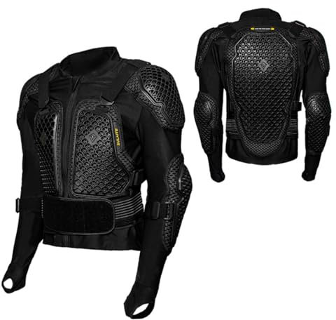 ZhuiKun Veste de Protection de Moto Blouson Motard Gilet Sport Veste Homme Femme Veste de Protection pour Tout-Terrain, Cyclisme, Ski, Patinage