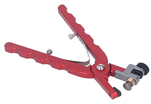 Mavaol Pince perforatrice ergonomique pour le cuir, taille de trou réglable, conception permettant d'économiser du travail pour ceintures, bracelets de montre, maroquinerie