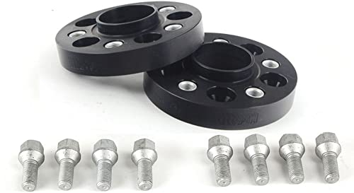 H&R DRA-System Spürverbreiterungsatz 40mm pro Achse - Lochkreis 5x112 - Mittenzentrierung 66,5mm - System M14x1,5 - kompatibel mit Audi/Mercedes - Schwarz