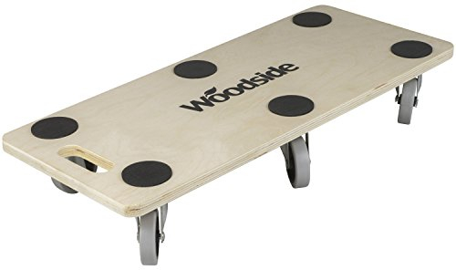 Woodside Transport Roller Dolly Trolley 300kg Capacity Furniture Removal Platform Wheels
