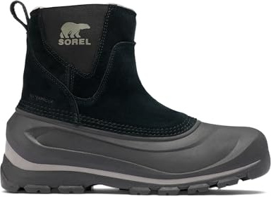 Sorel Mens Buxton Pull On Wp Waterproof Snow Boots, Black Quarry, 10 UK