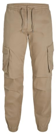 Jack&Jones Jpstkane Jjnoah Cuffed Cargo Noos, Elmwood, XL