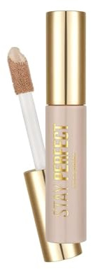 Flormar Stay Perfect Concealer – correttore liquido con applicatore jumbo, copriocchiaie idratante e coprente, texture cremosa, lunga tenuta, ideale per trucchi donna, 003 Soft Beige