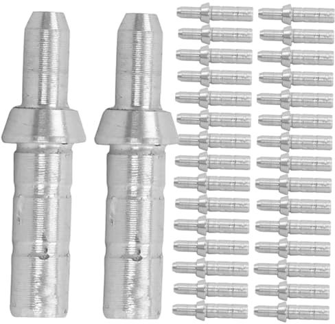 POPETPOP Aluminum Archery Nock 50Pcs 4.2Mm Inner Diameter Arrow Tail Anti-Nail Replacement for Hunting Bow Accessories