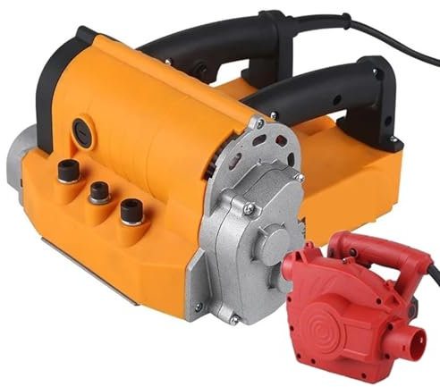 QUTBAG Electric Wall Planer, 4580W Concrete Shovel Machine with Vacuum Cleaner, Wall Planing Shoveling Machine, Wall Repair Tools for Paint Putty Removal