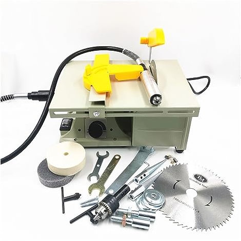 Esmeriladora de banco Mini sierra de mesa multifunción, pulidora de piedra, máquina de grabado de Jade, máquina pulidora, máquina cortadora de Jade