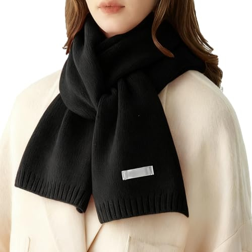 Sciarpa Lavorata A Maglia Da Donna, Sciarpa Calda Invernale Morbida, Invernale Sciarpa Lavorate a Maglia, Calda, Elegante e Senza Prurito, Unisex, Per Inverno, Autunno, Meraviglioso Regalo, 160*22cm