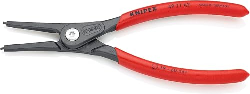 KNIPEX Präzisions-Sicherungsringzange für Außenringe auf Wellenmit rutschhemmendem Kunststoff überzogen 180 mm, 49 11 A2