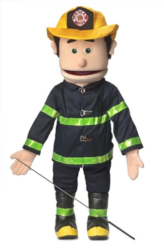 Sillypuppets Handpuppe Feuerwehrmann 25'