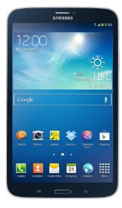 Samsung Galaxy Tab 3 20,3 cm (8 Zoll) Tablet (Dual-Core, 1,5GHz, 1,5GB RAM, 16GB interner Speicher, 5 Megapixel Kamera, 3G, WiFi, Android 4.2) schwarz