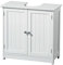 MAINE WHITE BATHROOM MIRRORED SINGLE DOOR DOUBLE DOOR NARROW 1 DRAWER 1 DOOR UNDERSINK TALLBOY CABINET (MAINE UNDERSINK CABINET)