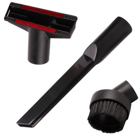 Electruepart Universal 32mm Tool Kit - 32mm accessory tool kit universal includes. Crevice. Dusting brush & stair/upholstery nozzle. Black