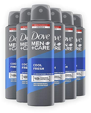 6 x DOVE Men + Care Deospray Cool Fresh - 150ml