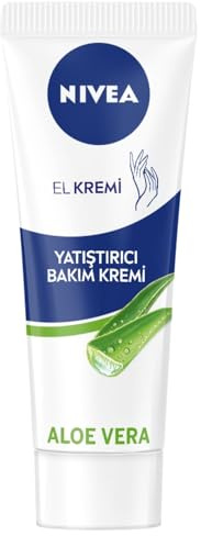 NIVEA crema de manos calmante alos vera tubo, 100 ml, Negro