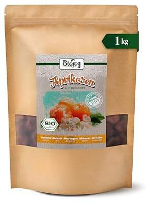 Biojoy BIO Torkade aprikoser, osvavlade, 1 kg