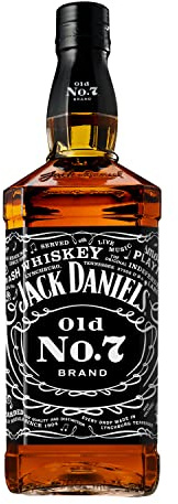 Jack Daniel's Old No. 7 - Tennessee Whiskey - Limited Edition 2021 Music - Ein hochwertiges Geschenk - Karamell, Vanille und Noten von Eichenholz - 0.7L/ 40% Vol.