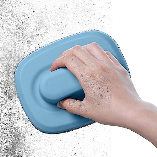 FacynSpazzola per Pulizia della zanzariera | Spazzola per vetri | Pulizia vetri Portatile con setole Fini per Doppio Uso Bagnato Secco