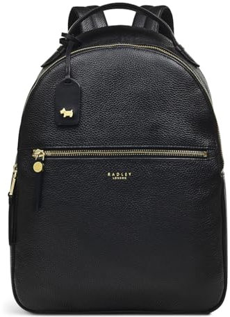 Fountain Road Large Zip Around Backpack(Black)