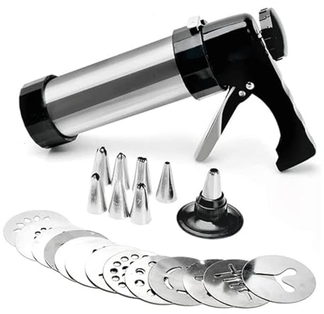 Boquillas para manga pastelera, molde para galletas, puntas para decorar pasteles, Kit de prensa para galletas, juego de dispensadores de glaseado