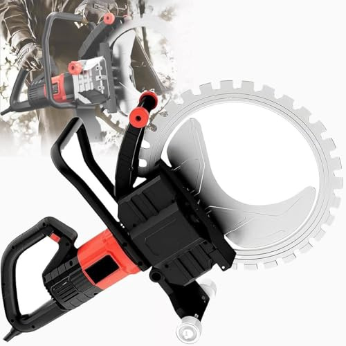 ZXINXIN 16-24 Concrete Circular Saw, 8900W Pure Copper Motor & 3300 RPM | Cutting Depth 12-20 Electric Circular Saw with Blades and Mitre 410+600