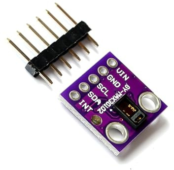 Avejjbaey GY-MAX30102 Modulo Sensoriale Frequenza Cardiaca Rilevamento Pulsato Test di ossigeno nel sangue Dispositivo indossabile Accessori Concentrazione Cancellazione del rumore Frequenza cardiaca