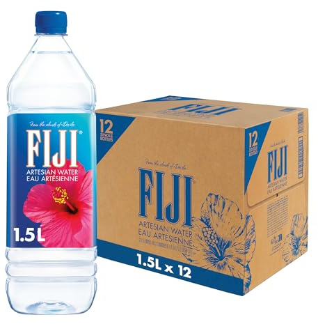FIJI Artesian Bottled Water, 1.5L (Pack of 12)