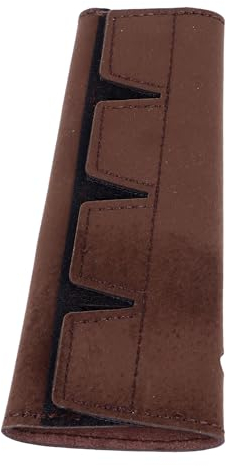 Waldhorn-Handschutz, Rutschfest, Schützt die Instrumentenoberfläche, Leder, Langlebiges Material, Einfach zu Installieren – für Profimusiker, Studierende, Bühnenspieler und tägliche Übung