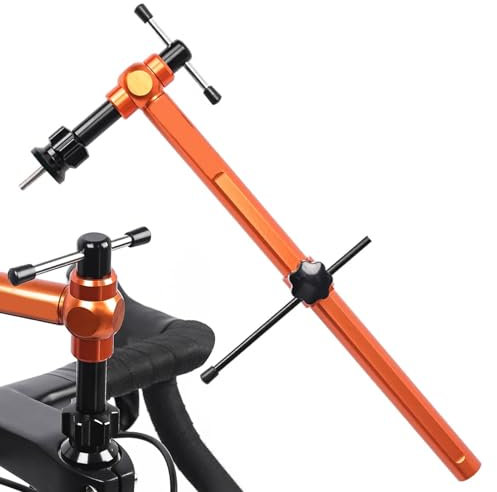 Maciun Rennrad-Handschaltkopfhalterung, Fahrradlenker-Nivellierwerkzeug | Symmetrische Lenkerverstellung aus Metall - Fahrrad-symmetrisches Lenker-Nivellierwerkzeug, Hardware-Werkzeug für die