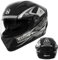 Copricapo da Moto Integrale con Doppia Visiera - Casco da Moto di Alta qualità con Doppia Visiera, Protezione Integrale | Casco da Moto con Doppia Protezione, Equipaggiamento per La Guida Sicura